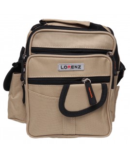 Lorenz  Polyester Unisex Bag with 6 Zips & 4 Pockets